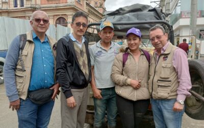Familias Campesinas reciben ayudas para poner en marcha proyectos productivos
