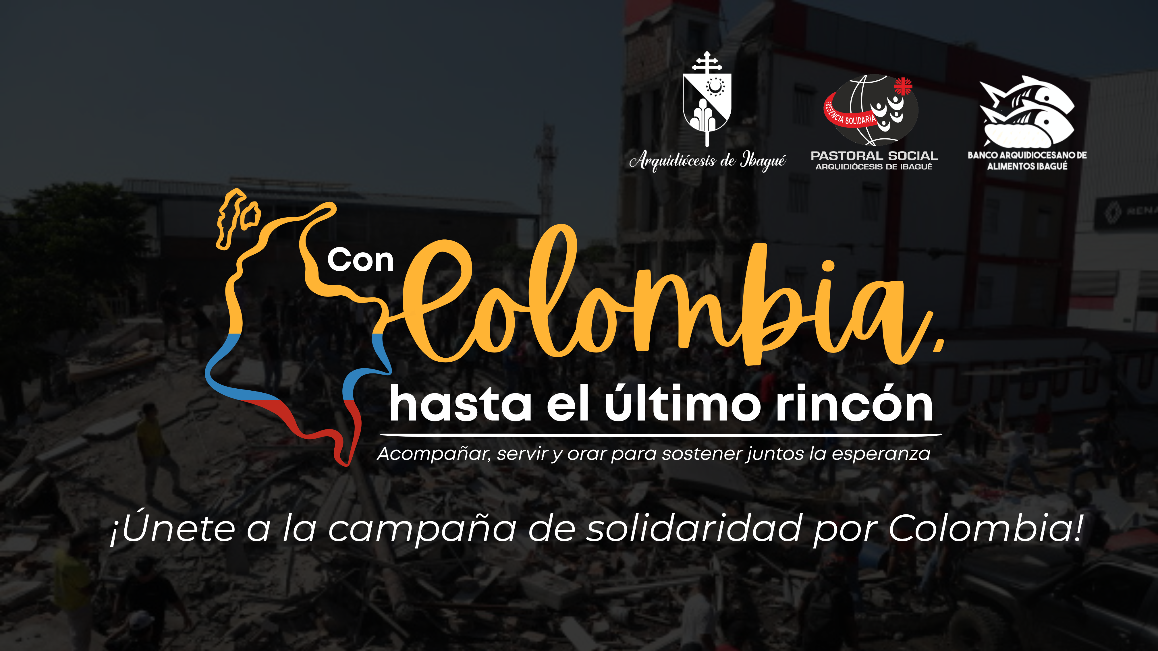 La Iglesia Católica se une para brindar ayuda ante las emergencias en el País