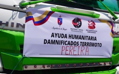 Ya fueron entregadas 7 toneladas y 321 kilos de ayuda humanitaria a las víctimas del terremoto en Pereira